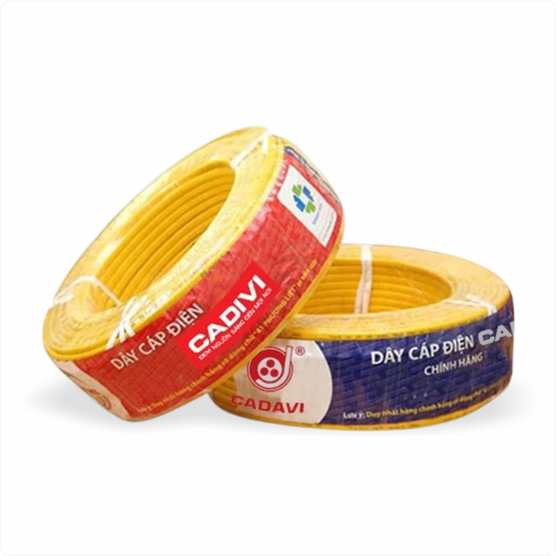 Dây điện Cadivi 2x1 - Dây đôi mềm dẹt VCm 2x1mm