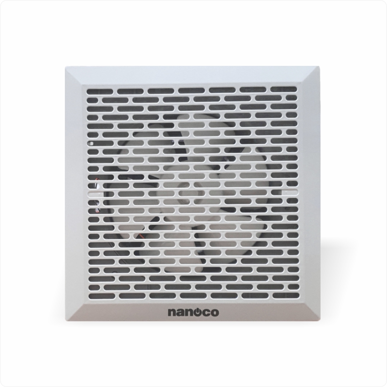 Quạt hút siêu mỏng Nanoco NMV2523 24W Lỗ khoét 250x250mm