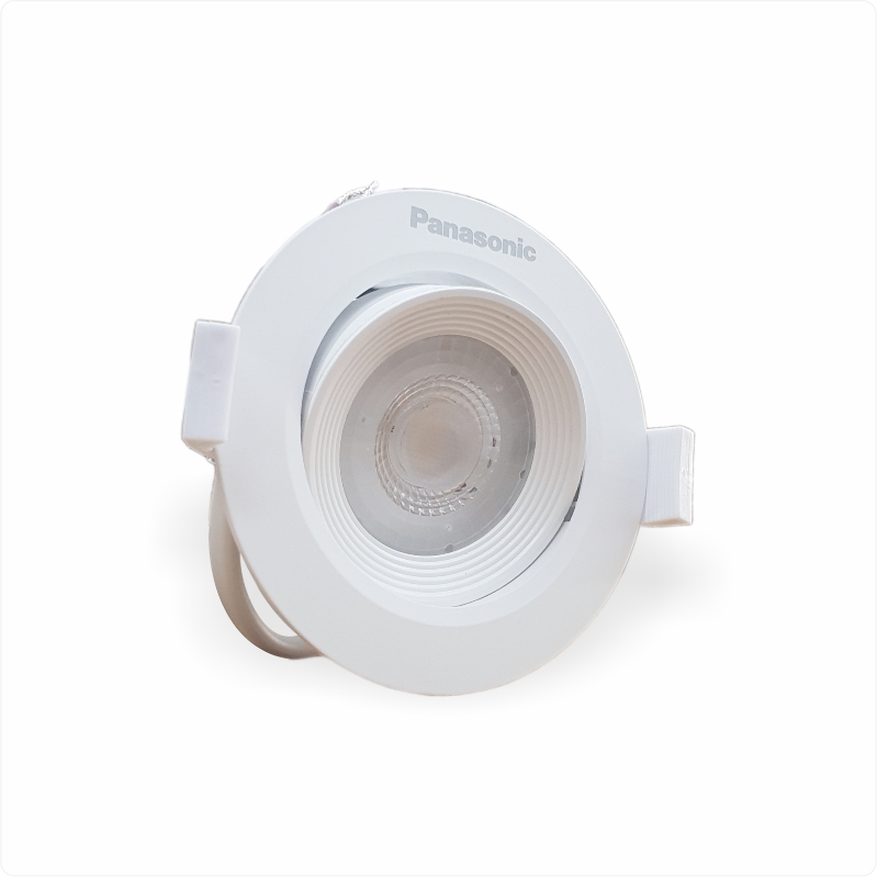 Đèn Led Âm trần Chỉnh góc Panasonic 5W D80