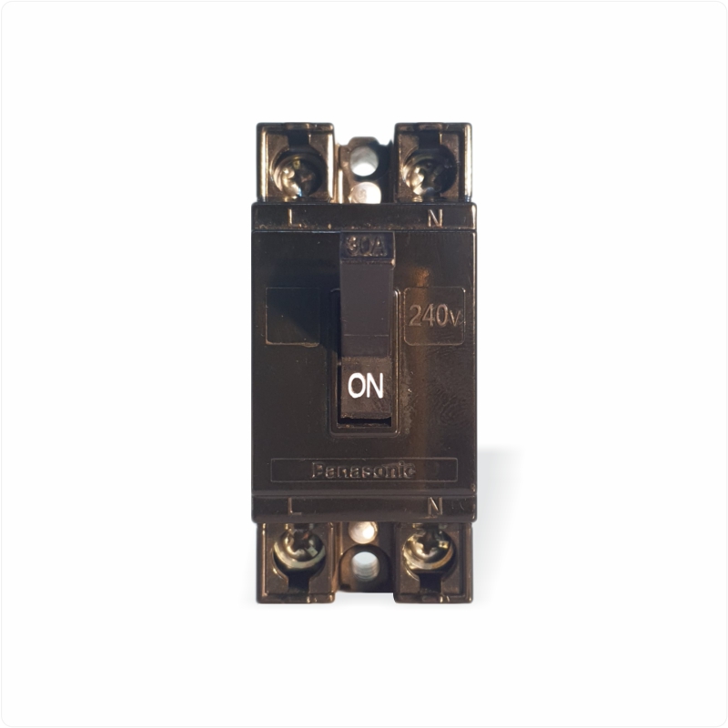 Cầu dao an toàn Panasonic HB 2P1E 10A-40A bảo vệ quá tải