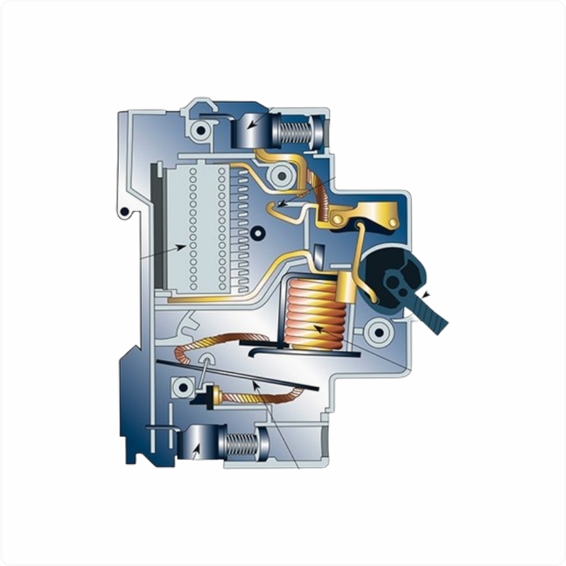 Cầu dao tự động Aptomat MCB 3P 20A Panasonic BBD3203CNV 6kA