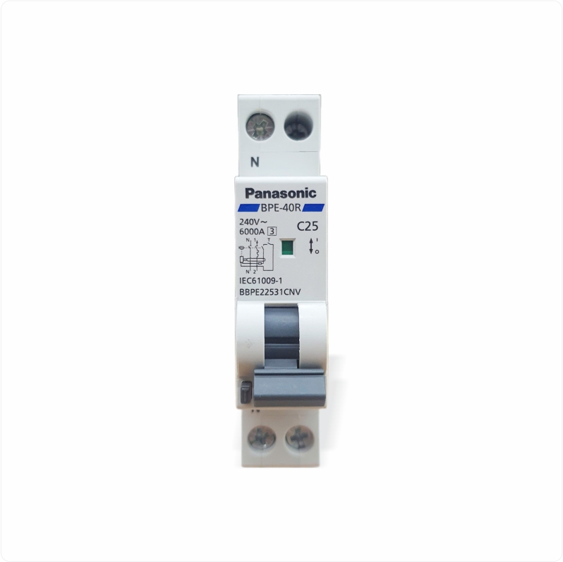 Aptomat chống giật RCBO Compact 25A Panasonic BBPE22531CNV