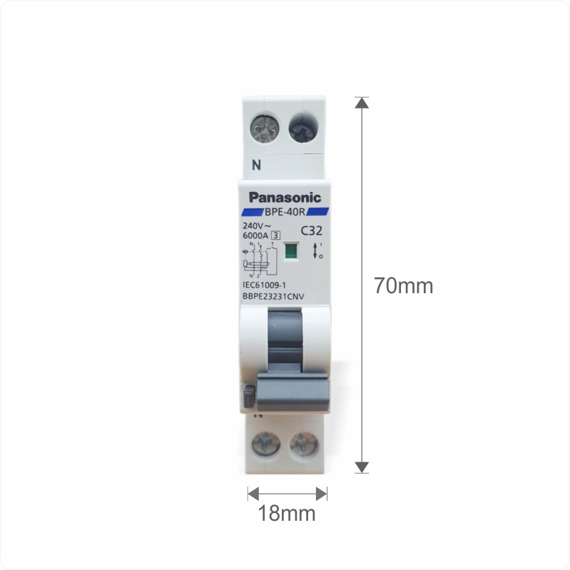 Aptomat chống giật RCBO Compact 32A Panasonic BBPE23231CNV
