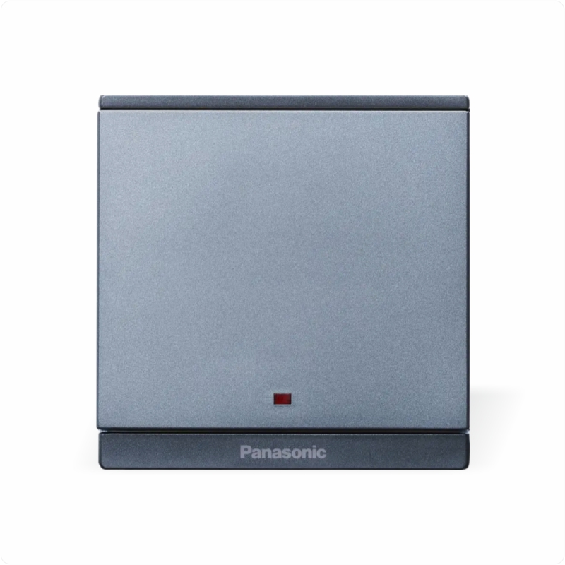Bộ 1 công tắc 20A Panasonic Moderva WMFV503307 Màu Xám AK