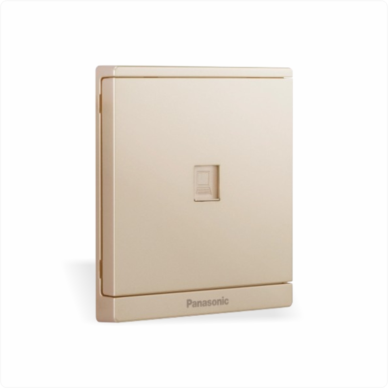Ổ cắm mạng CAT5E Panasonic Moderva WMF421MYH-VN Màu Vàng AK