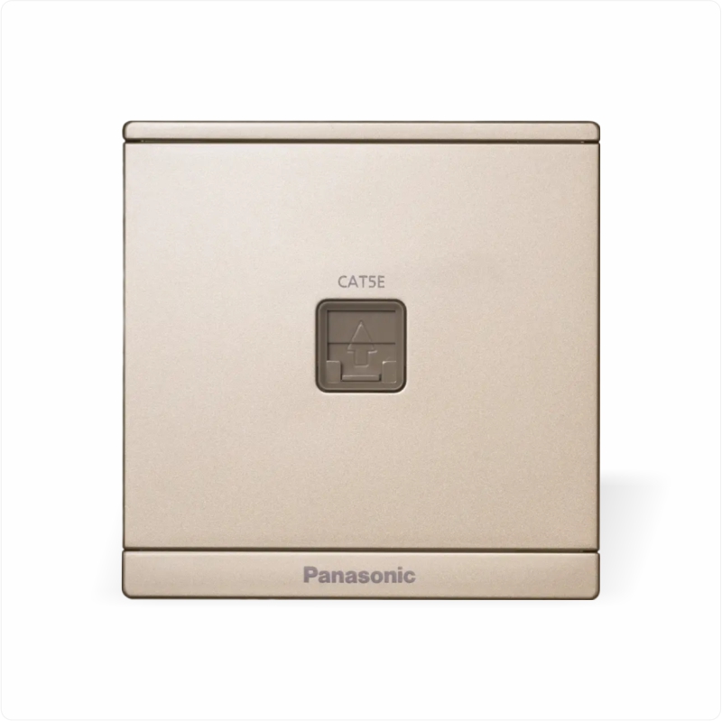 Ổ cắm mạng CAT5E Panasonic Moderva WMF421MYH-VN Màu Vàng AK