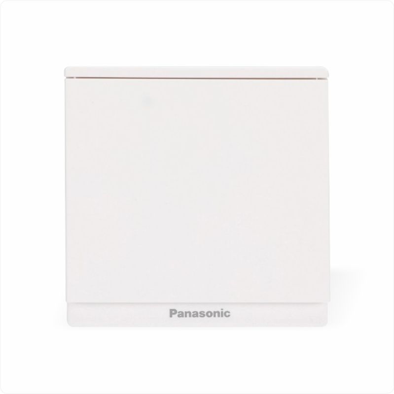 Bộ 1 công tắc 1 chiều Panasonic Moderva WMF501-VN Màu Trắng