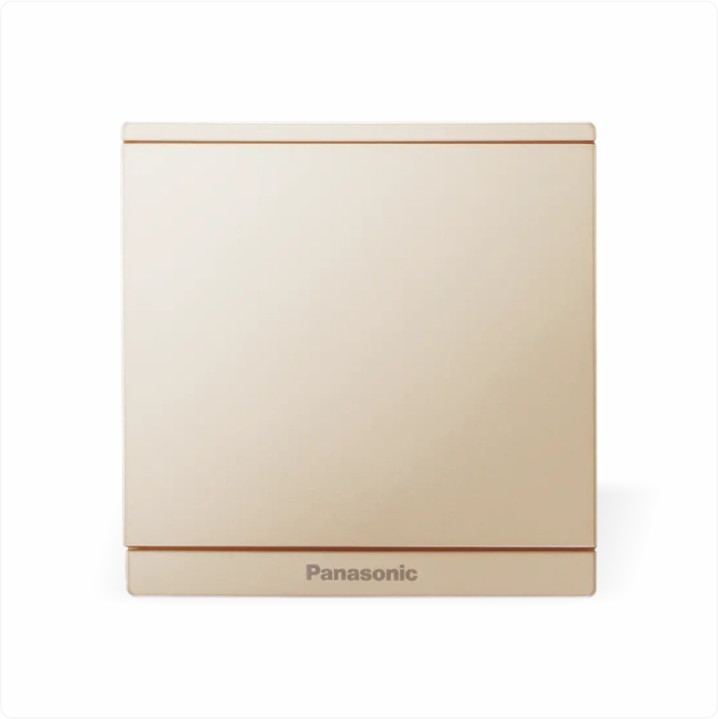 Bộ 1 công tắc 2 chiều Panasonic Moderva WMF502-VN Màu Vàng ánh kim