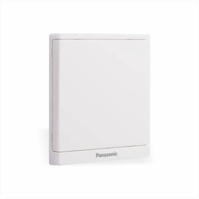 Mặt kín đơn vuông Panasonic Moderva WMF6891-VN Màu Trắng