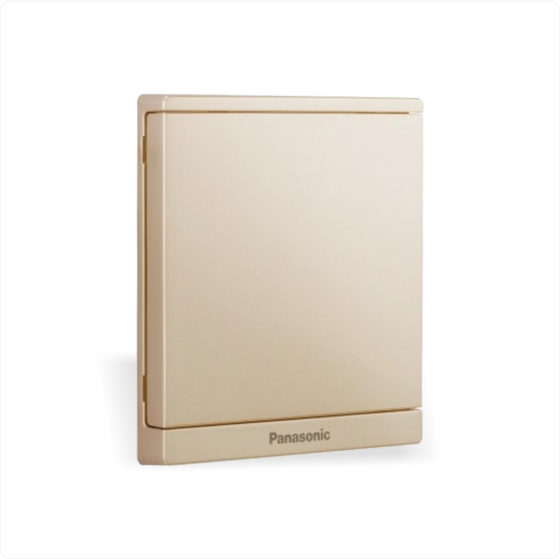 Mặt kín đơn vuông Panasonic Moderva WMF6891MYZ-VN Vàng AK