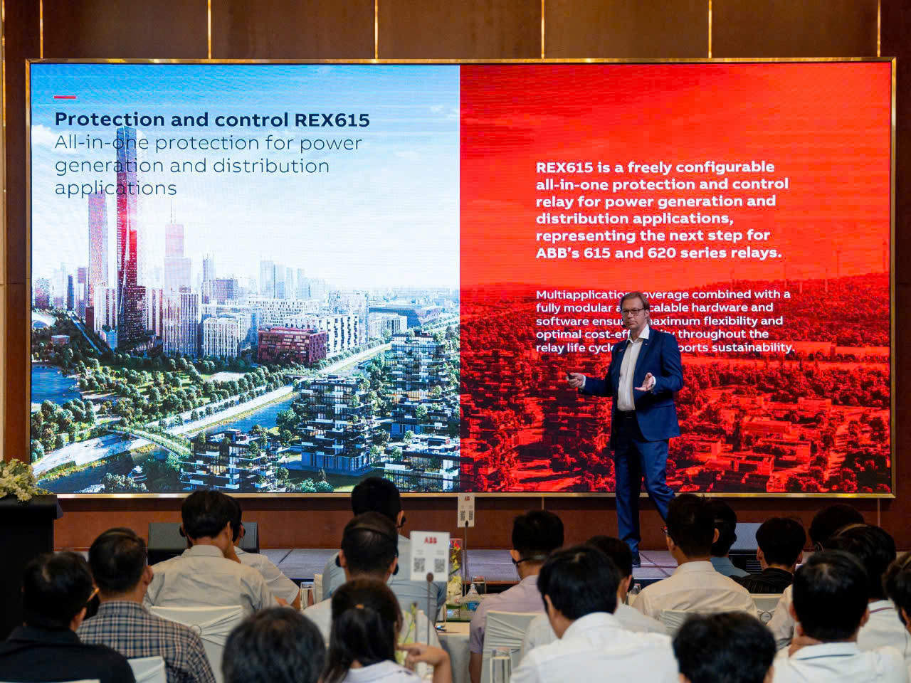 ABB ra mắt Rơ le REX615: bảo vệ lưới điện thông minh